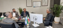 دیدار سرپرست مجتمع تحقیقاتی شهدای جهاد دانشگاهی با مدیرعامل شهرک صنعتی بهارستان