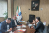 جلسه مشترک بین سرپرست مجتمع تحقیقاتی شهدای جهاددانشگاهی با مدیرعامل شرکت آب منطقه‌ای البرز