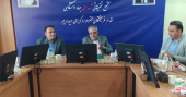 بازدید جناب آقای دکتر کلانتری رئیس محترم دانشگاه آزاد اسلامی استان البرز و هیئت همراه از مجتمع تحقیقاتی شهدای جهاددانشگاهی