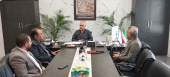 دیدار سرپرست مجتمع تحقیقاتی شهدای جهاد دانشگاهی با مدیرعامل شهرک صنعتی بهارستان