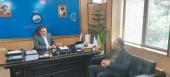 دیدار سرپرست مجتمع تحقیقاتی شهدای جهاددانشگاهی با مدیرعامل شرکت آب و فاضلاب استان البرز