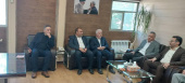 دیدار سرپرست مجتمع تحقیقاتی شهدای جهاددانشگاهی با رئیس و اعضای شورای اسلامی کمالشهر