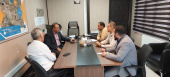 دیدار سرپرست مجتمع تحقیقاتی شهدای جهاد دانشگاهی با معاون اجرایی پروژه انتقال آب طالقان به بیلقان