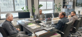 دیدار سرپرست مجتمع تحقیقاتی شهدای جهاد دانشگاهی با مدیرعامل شهرک صنعتی بهارستان